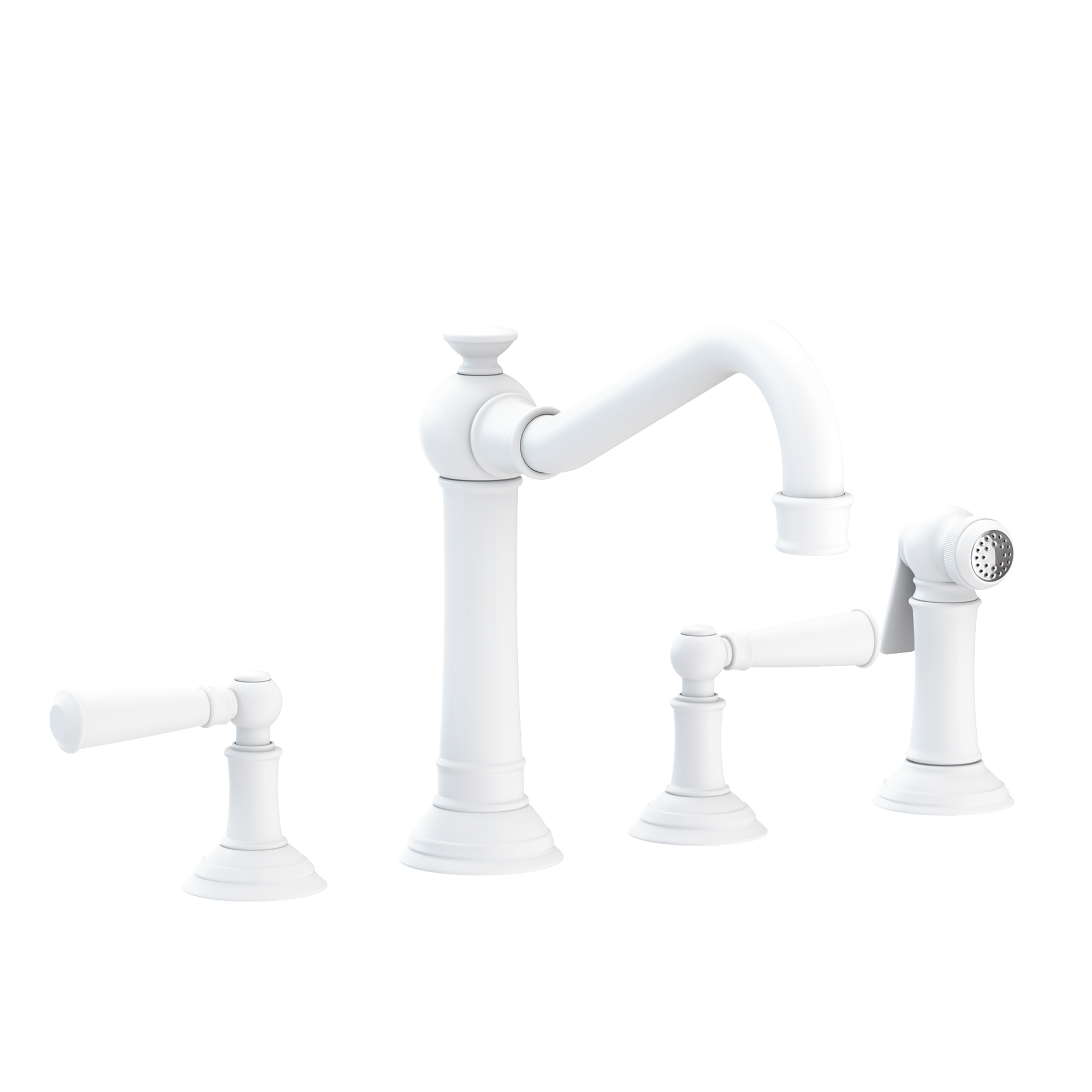 Newport Brass Jacobean Kitchen Faucet with Side Spray
