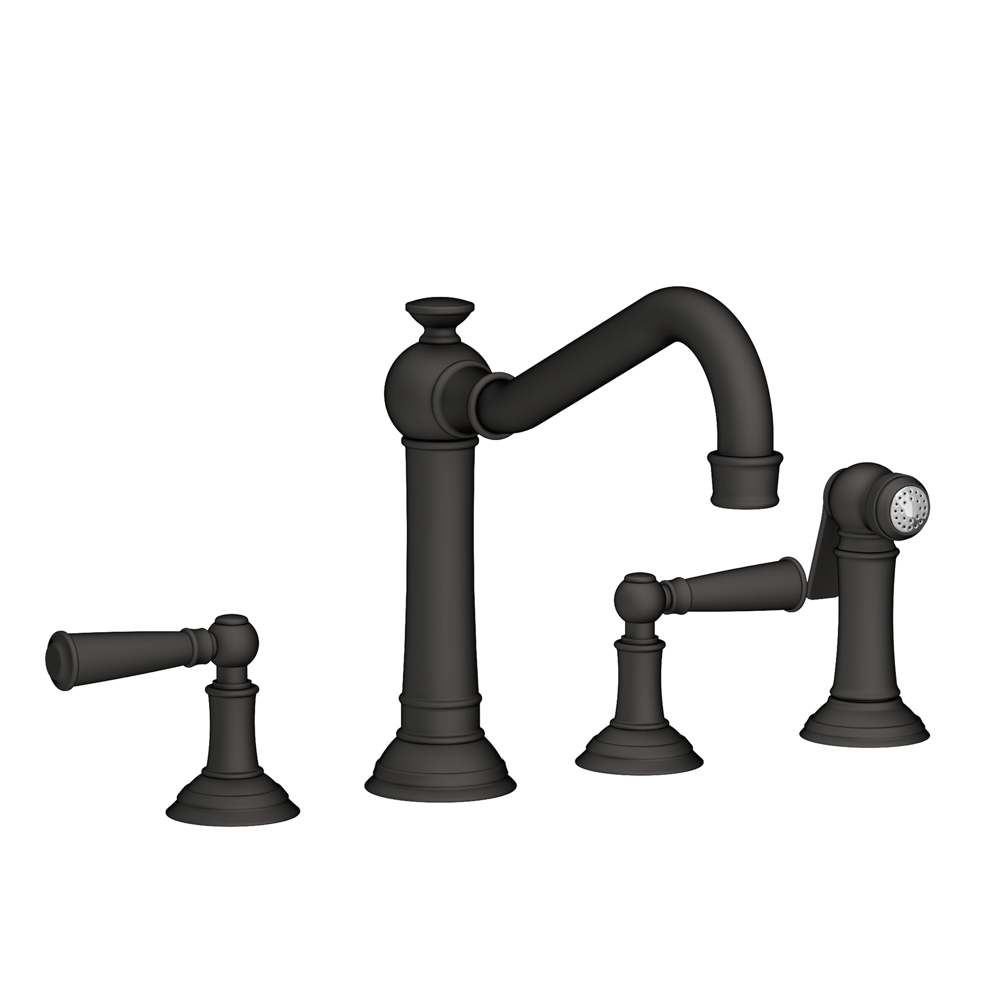 Newport Brass Jacobean Kitchen Faucet with Side Spray