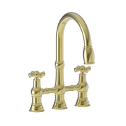 Newport Brass Jacobean Kitchen Bridge Pull-Down Faucet