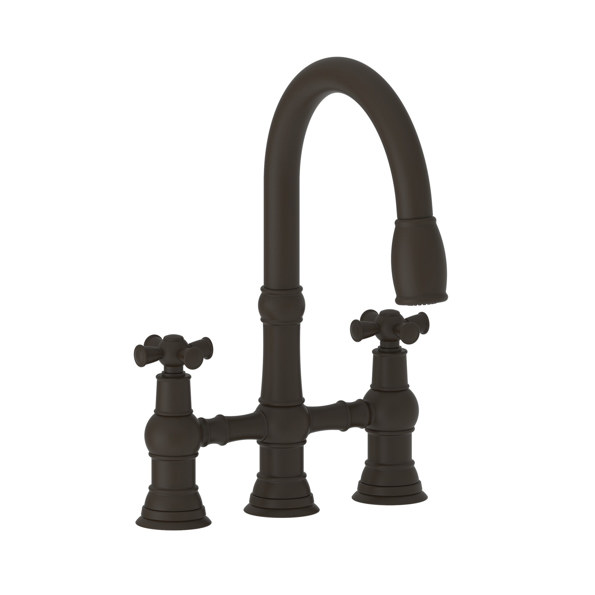 Newport Brass Jacobean Kitchen Bridge Pull-Down Faucet