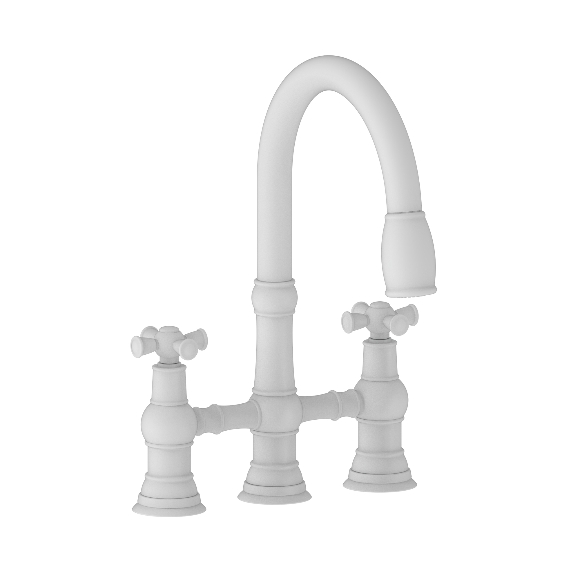 Newport Brass Jacobean Kitchen Bridge Pull-Down Faucet