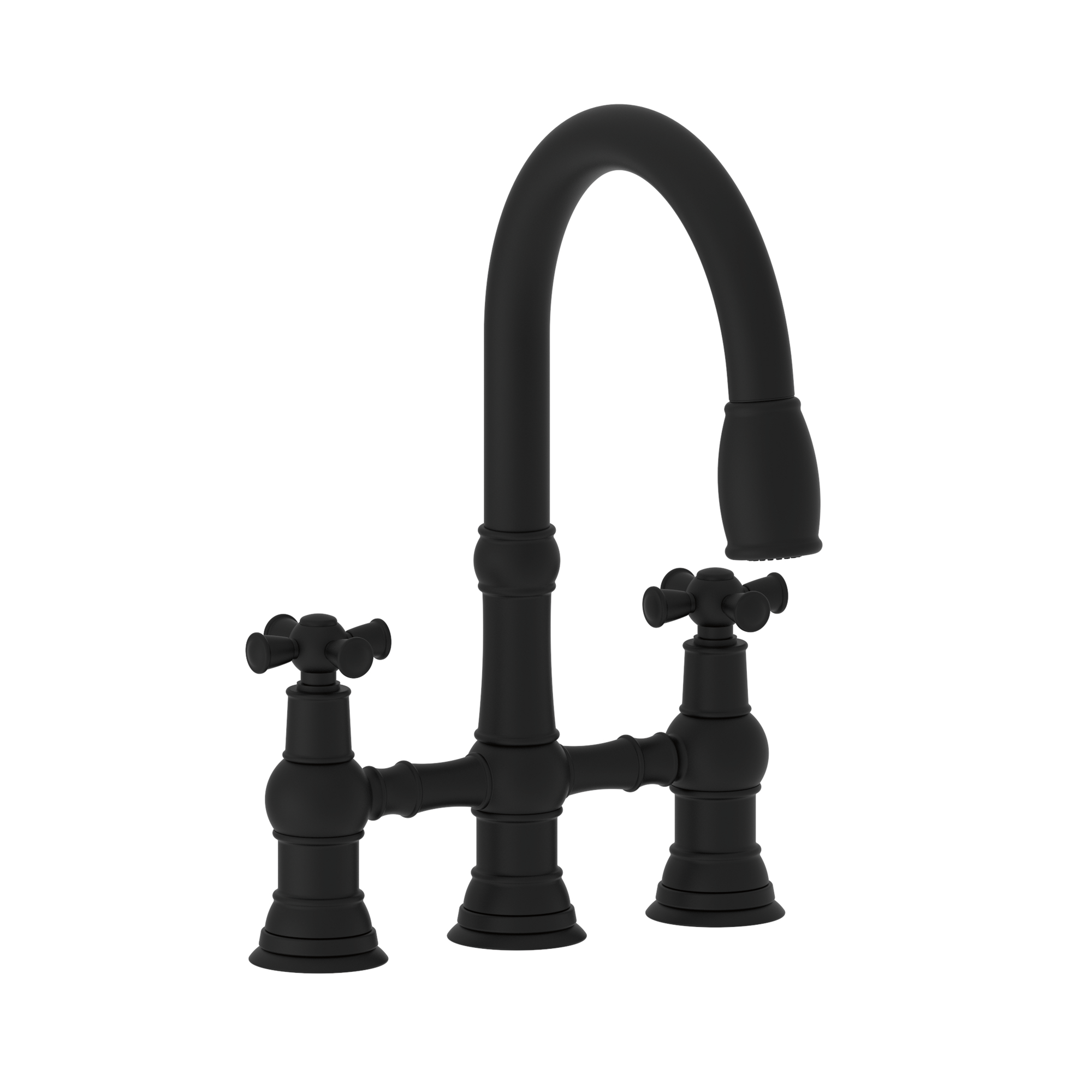 Newport Brass Jacobean Kitchen Bridge Pull-Down Faucet