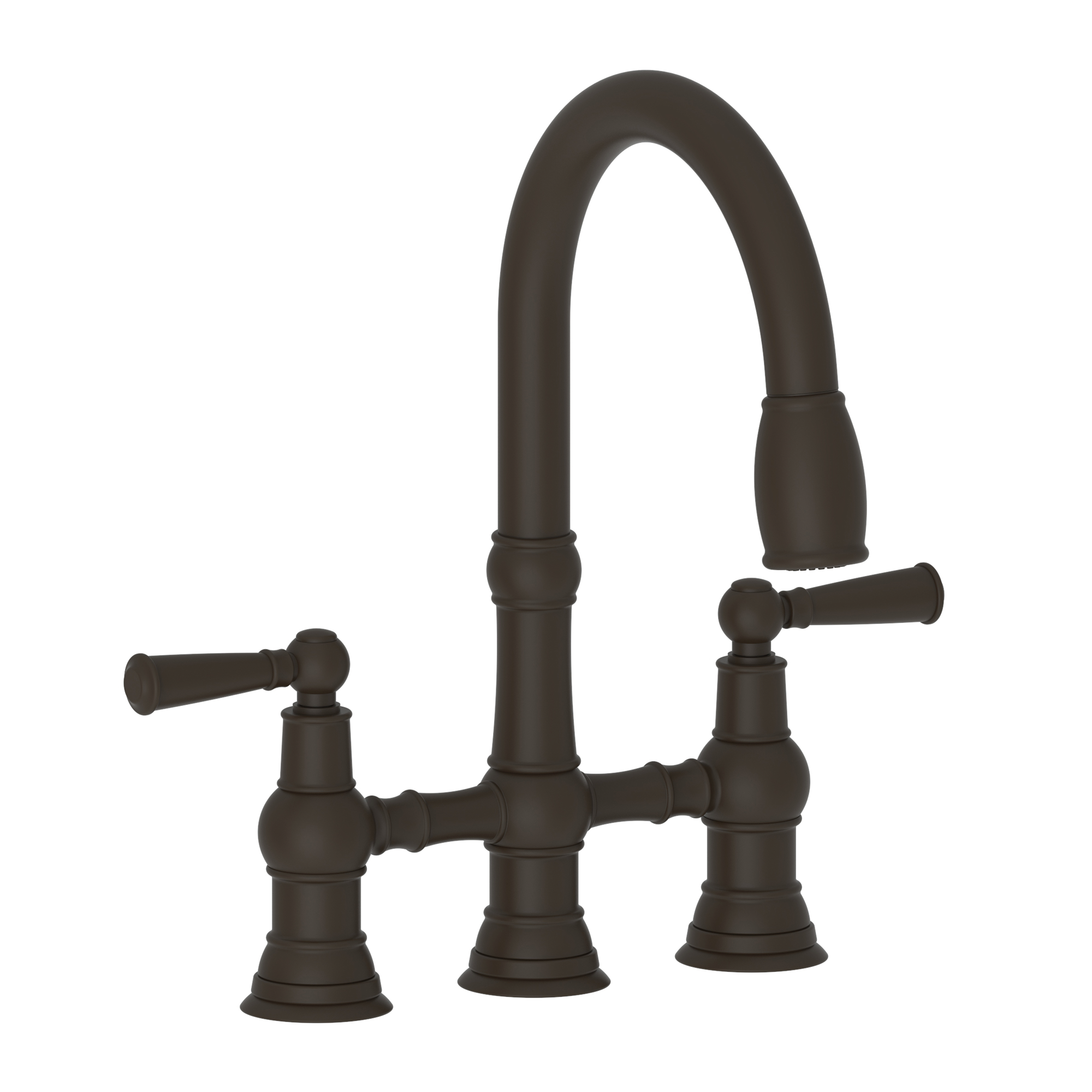 Newport Brass Jacobean Kitchen Bridge Pull-Down Faucet