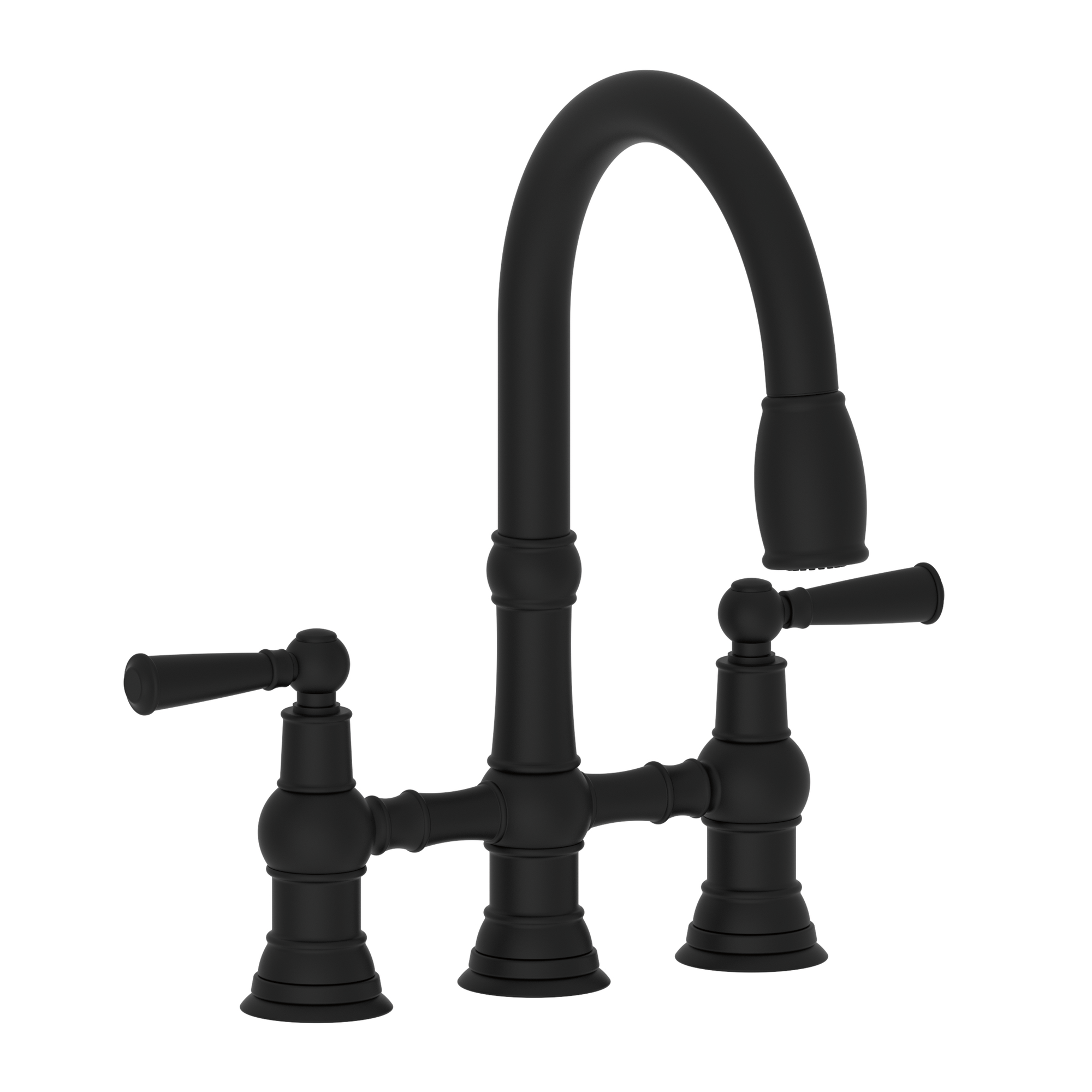 Newport Brass Jacobean Kitchen Bridge Pull-Down Faucet