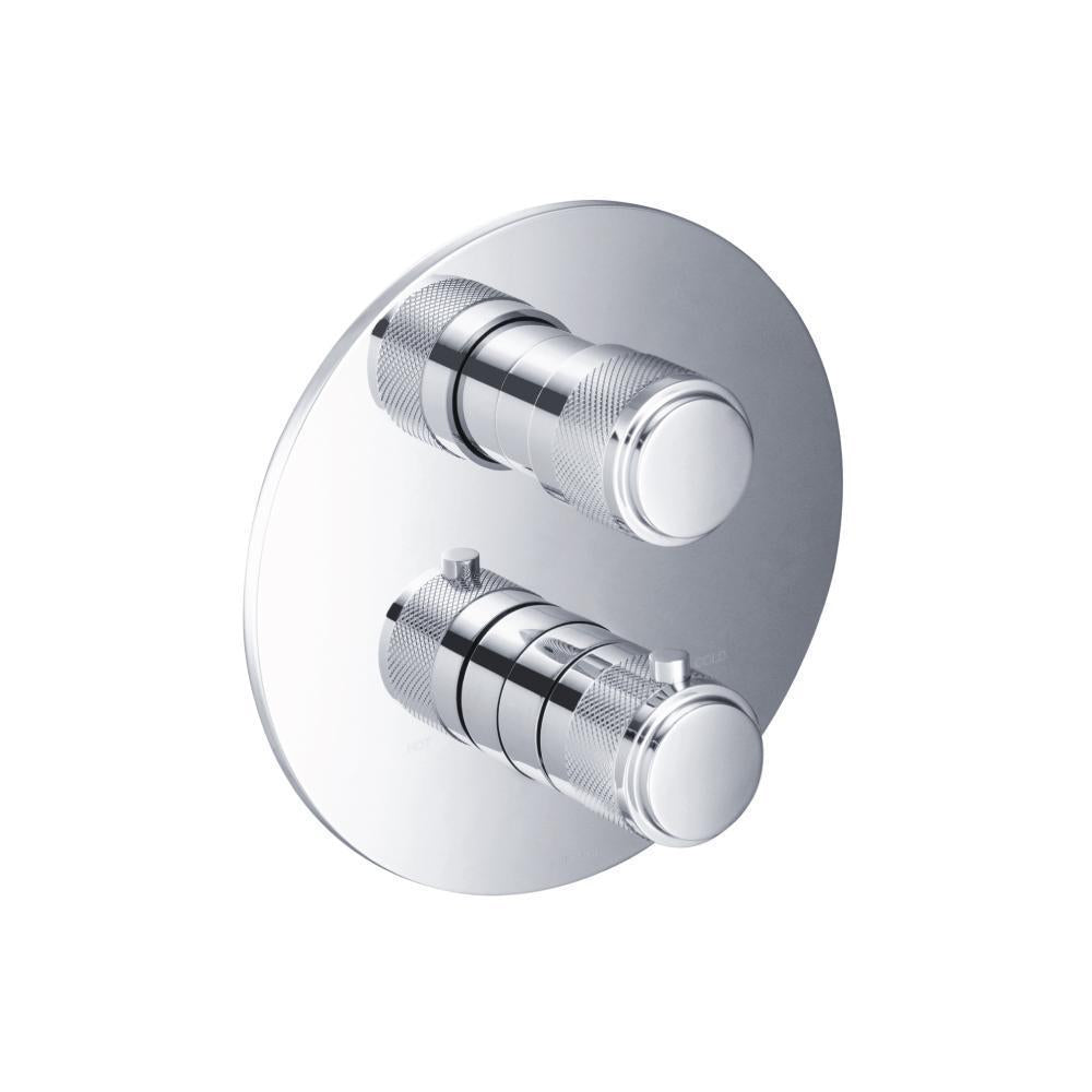 Flusso 250.4301 3/4" Thermostatic Valve & Trim - 3 Output