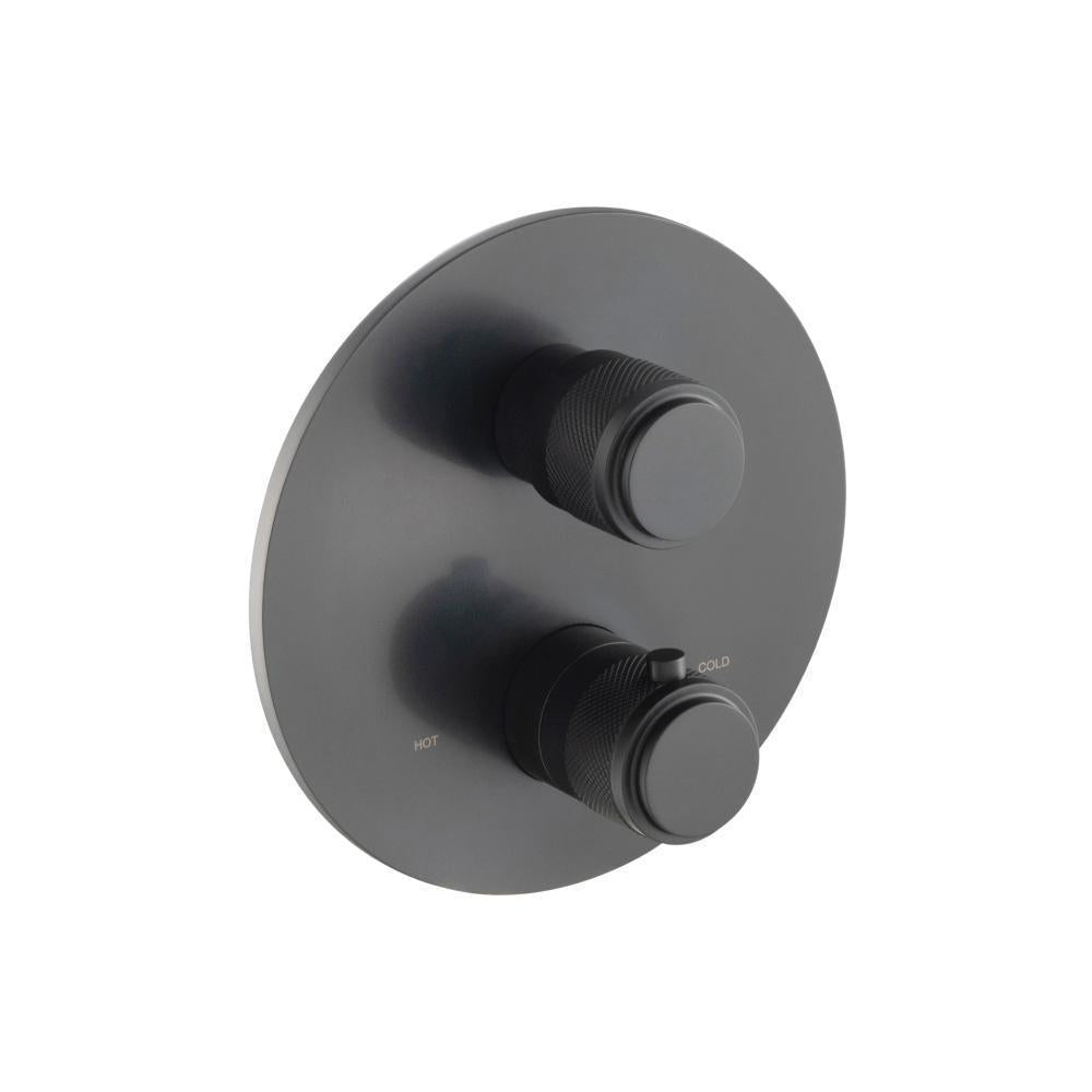 Flusso 250.4420 3/4 " Thermostatic Valve & Trim - With 2-Way Diverter - 2 Output