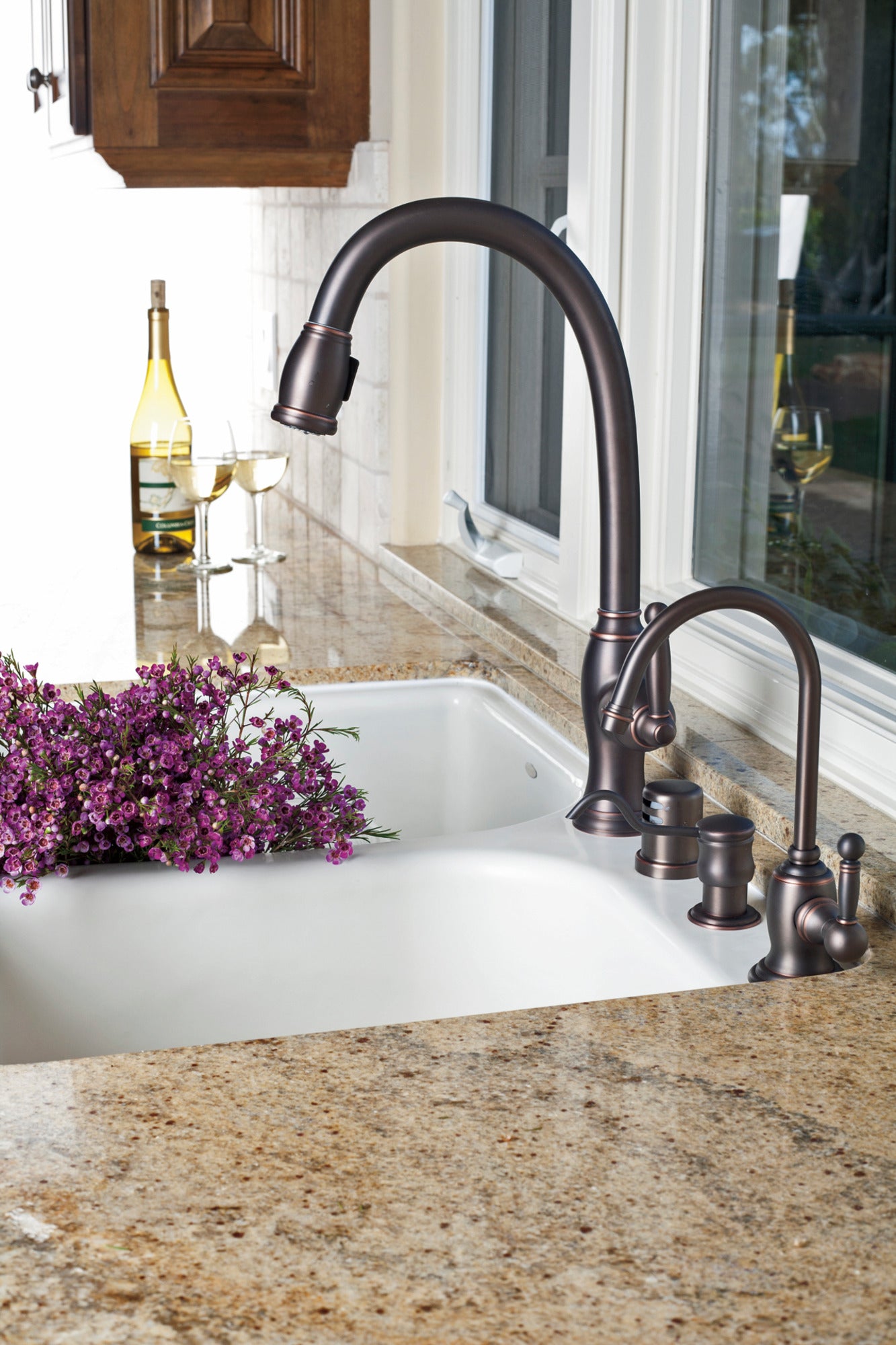 Newport Brass Nadya® Pull-Down Kitchen Faucet