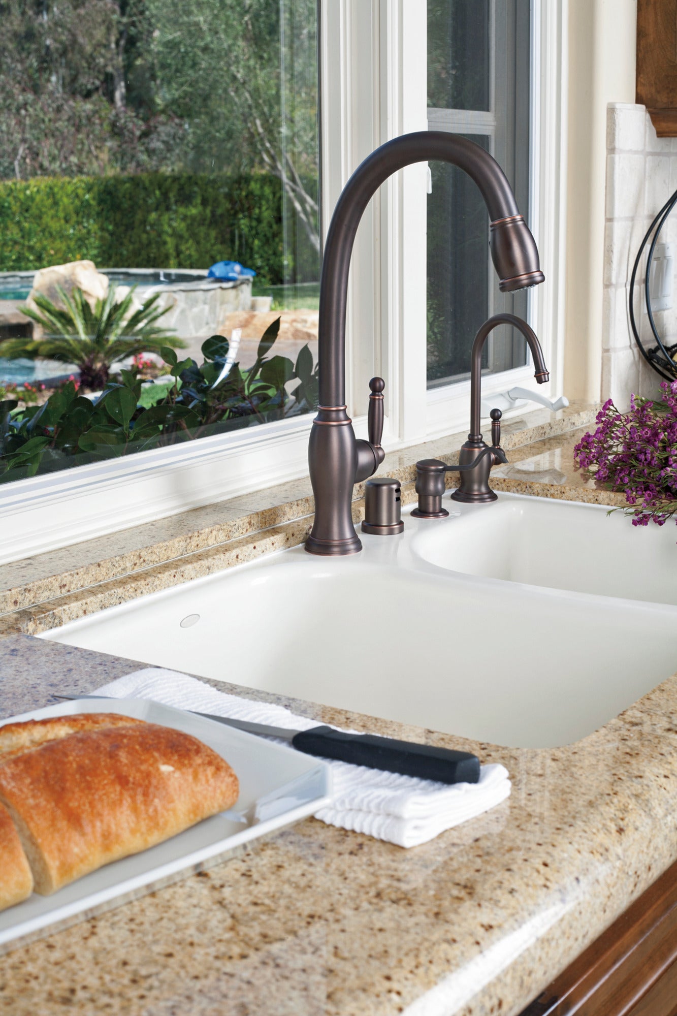 Newport Brass Nadya® Pull-Down Kitchen Faucet