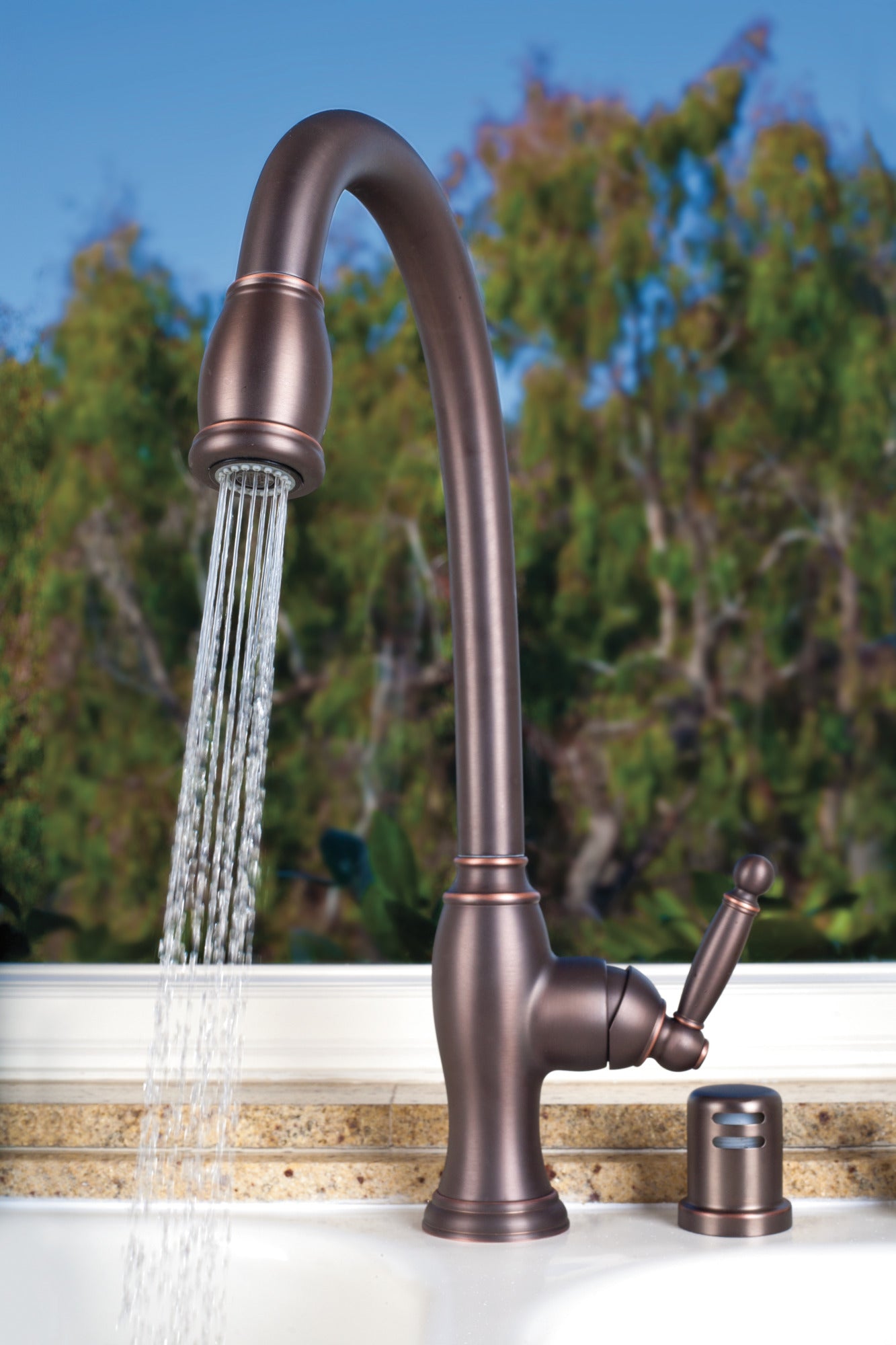 Newport Brass Nadya® Pull-Down Kitchen Faucet