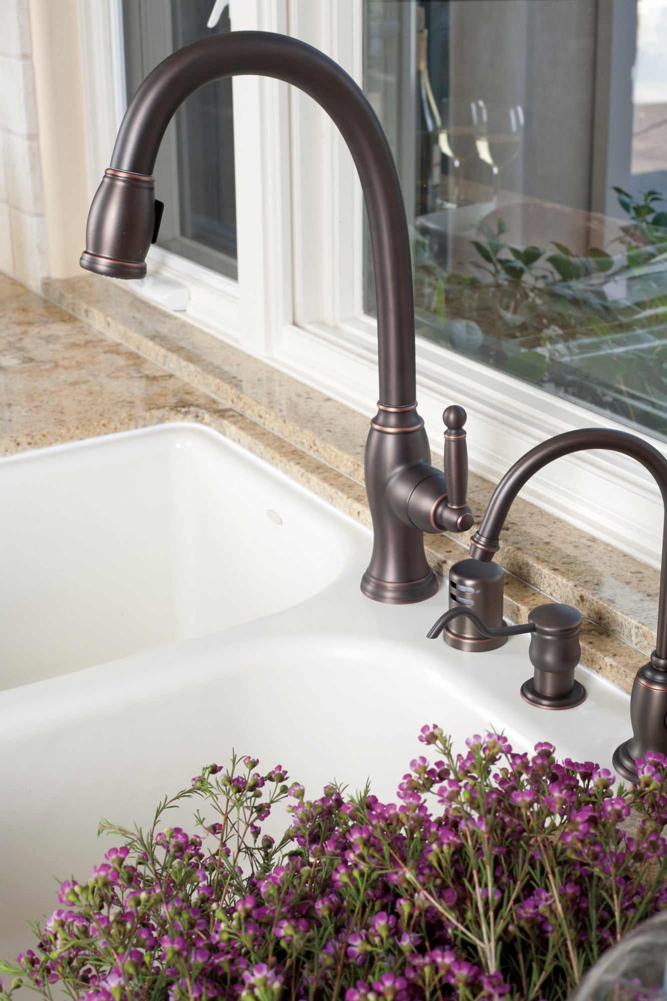 Newport Brass Nadya® Pull-Down Kitchen Faucet