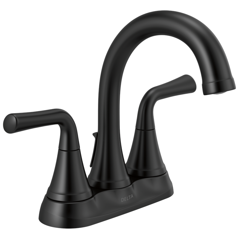 Delta Kayra® Two Handle Tract-Pack Centerset Bathroom Faucet