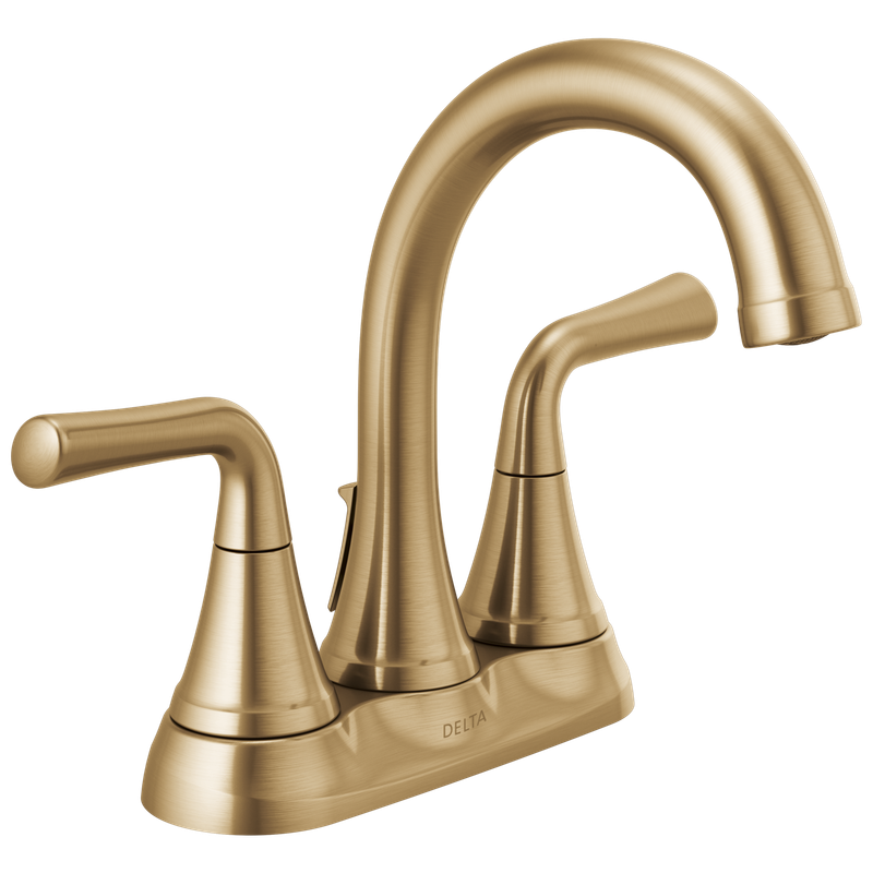 Delta Kayra® Two Handle Tract-Pack Centerset Bathroom Faucet
