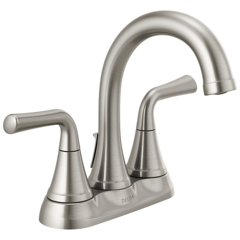 Delta Kayra® Two Handle Tract-Pack Centerset Bathroom Faucet