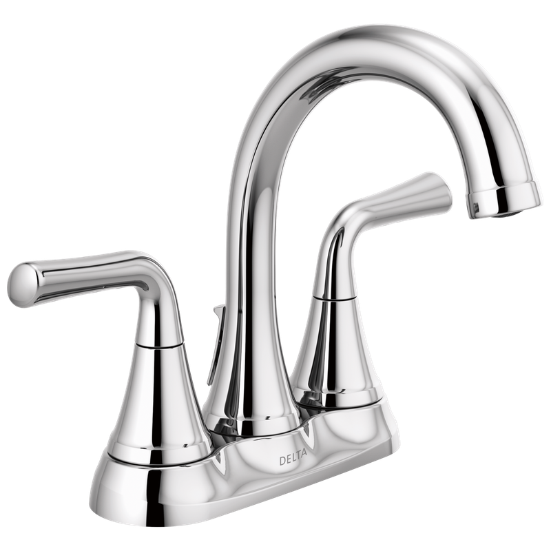 Delta Kayra® Two Handle Tract-Pack Centerset Bathroom Faucet