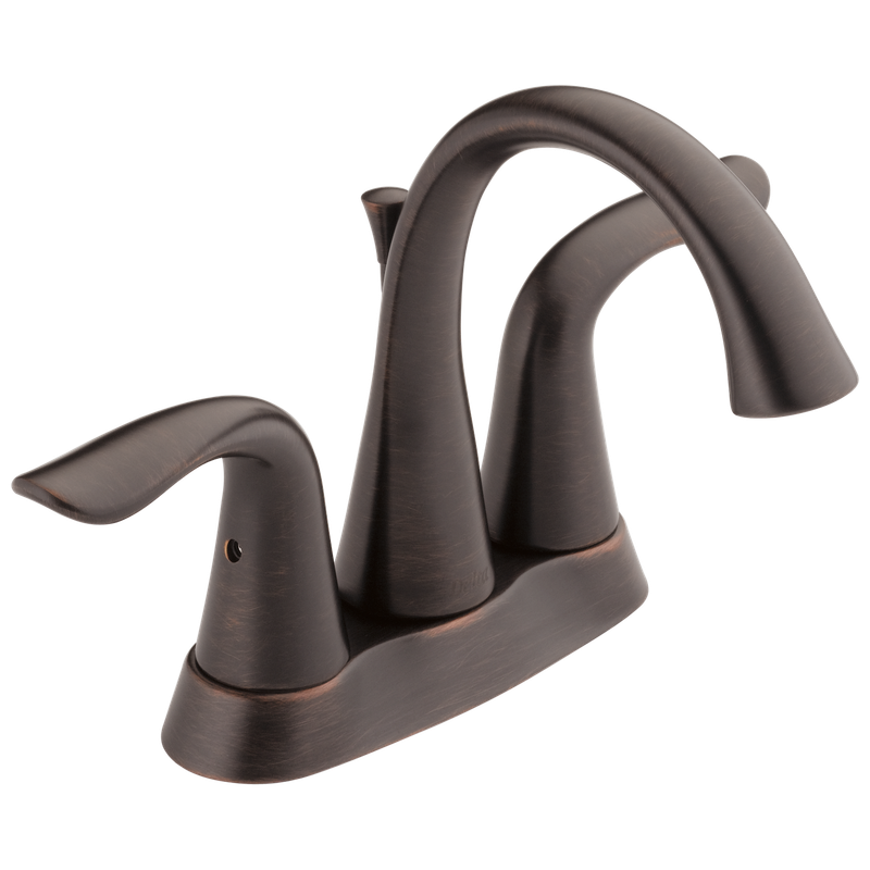 Delta Lahara® Two Handle Tract-Pack Centerset Bathroom Faucet
