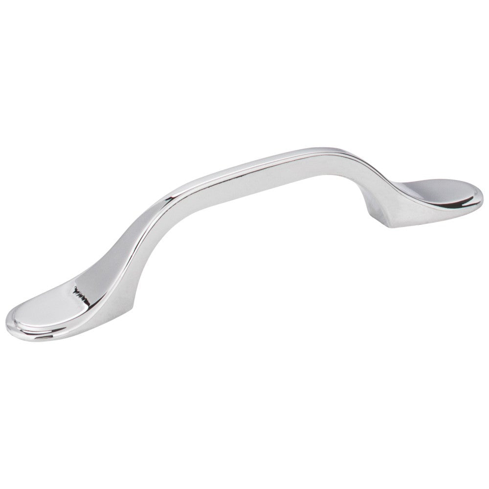 Hardware Resources 3" Center-to-Center Satin Nickel Kenner Cabinet Pull