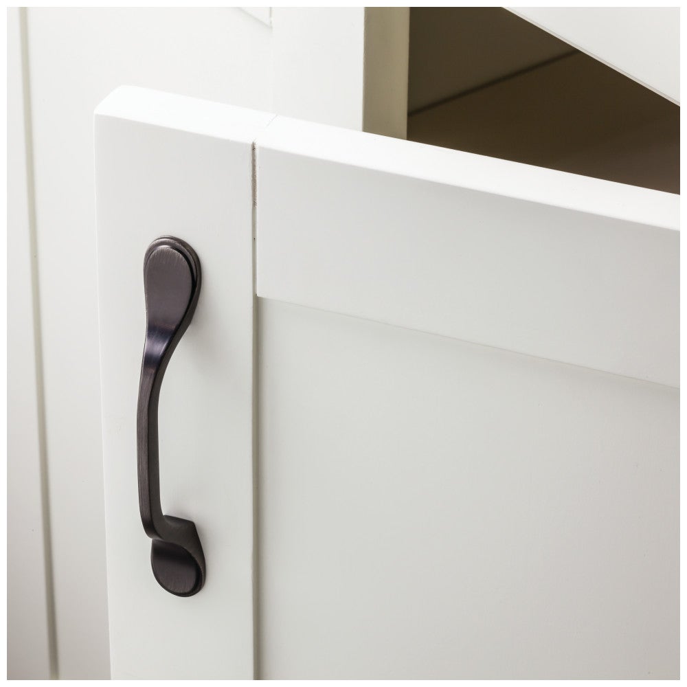 Hardware Resources 3" Center-to-Center Satin Nickel Kenner Cabinet Pull