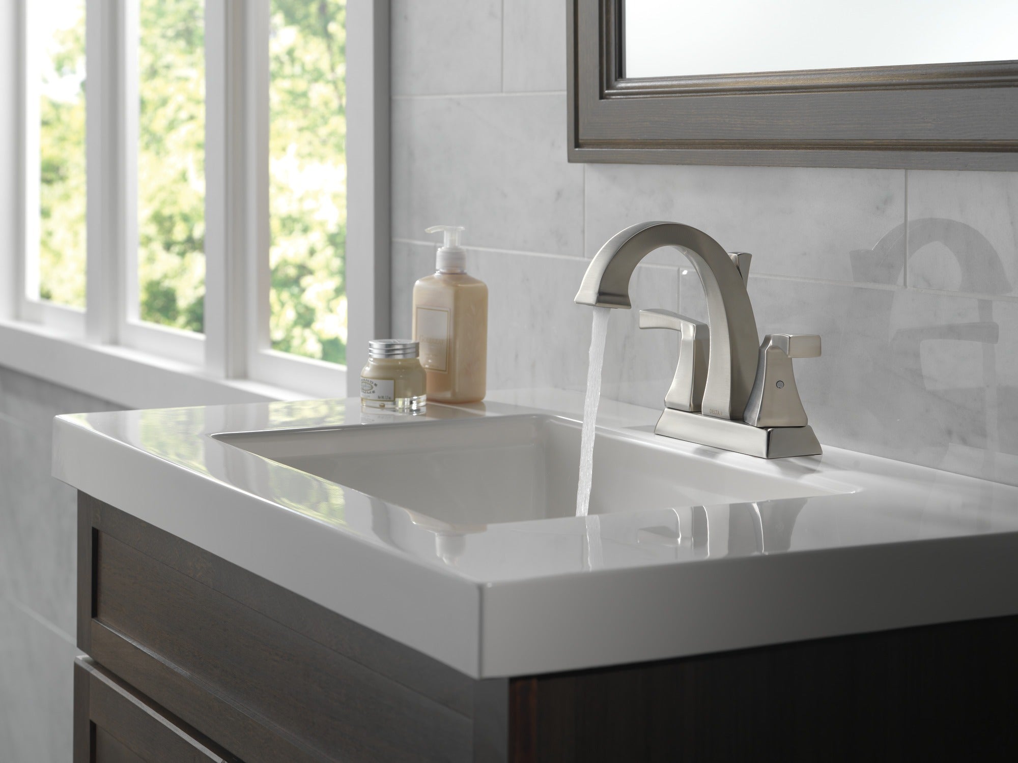 Delta Dryden™ Two Handle Centerset Bathroom Faucet