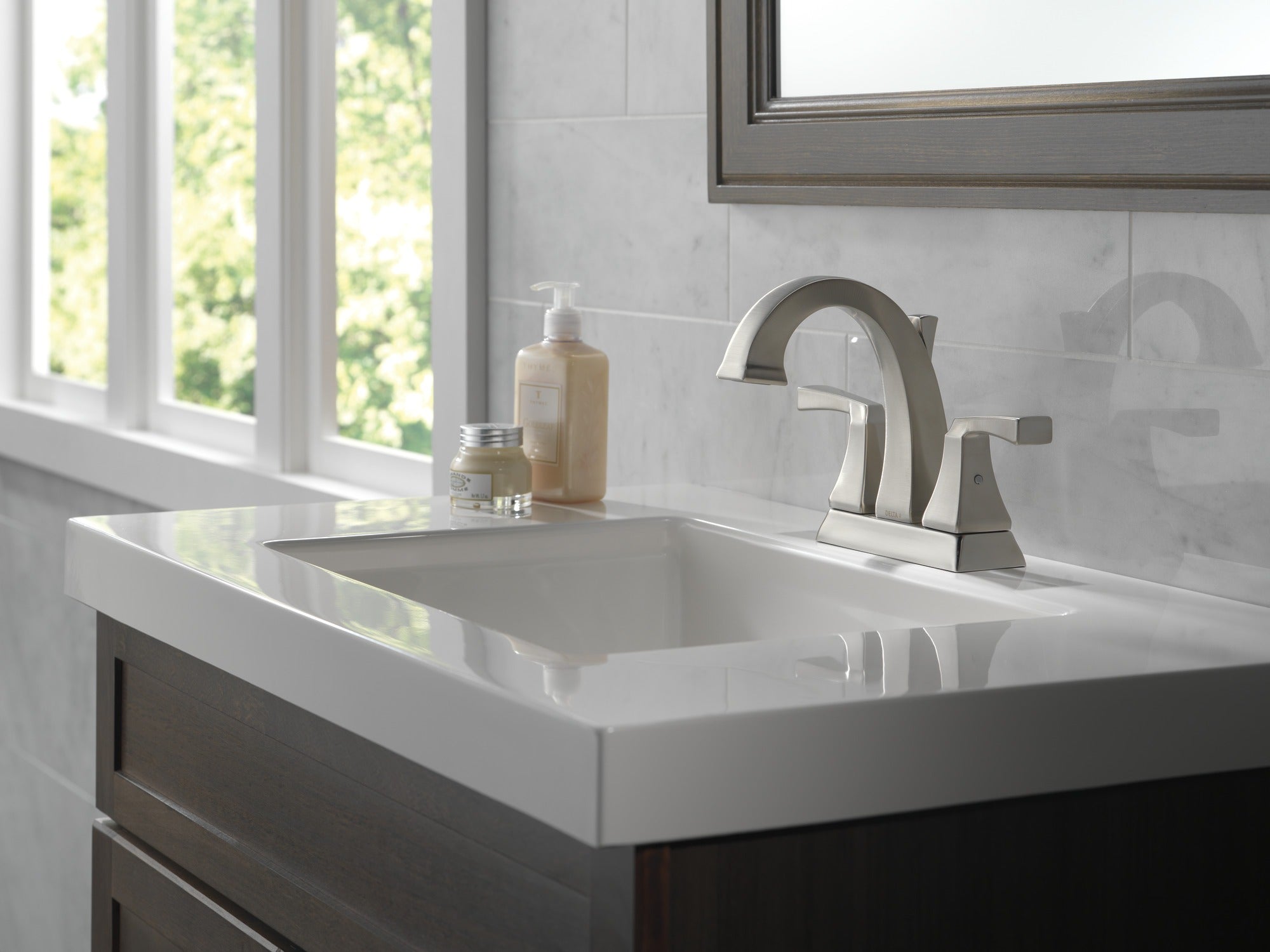 Delta Dryden™ Two Handle Centerset Bathroom Faucet