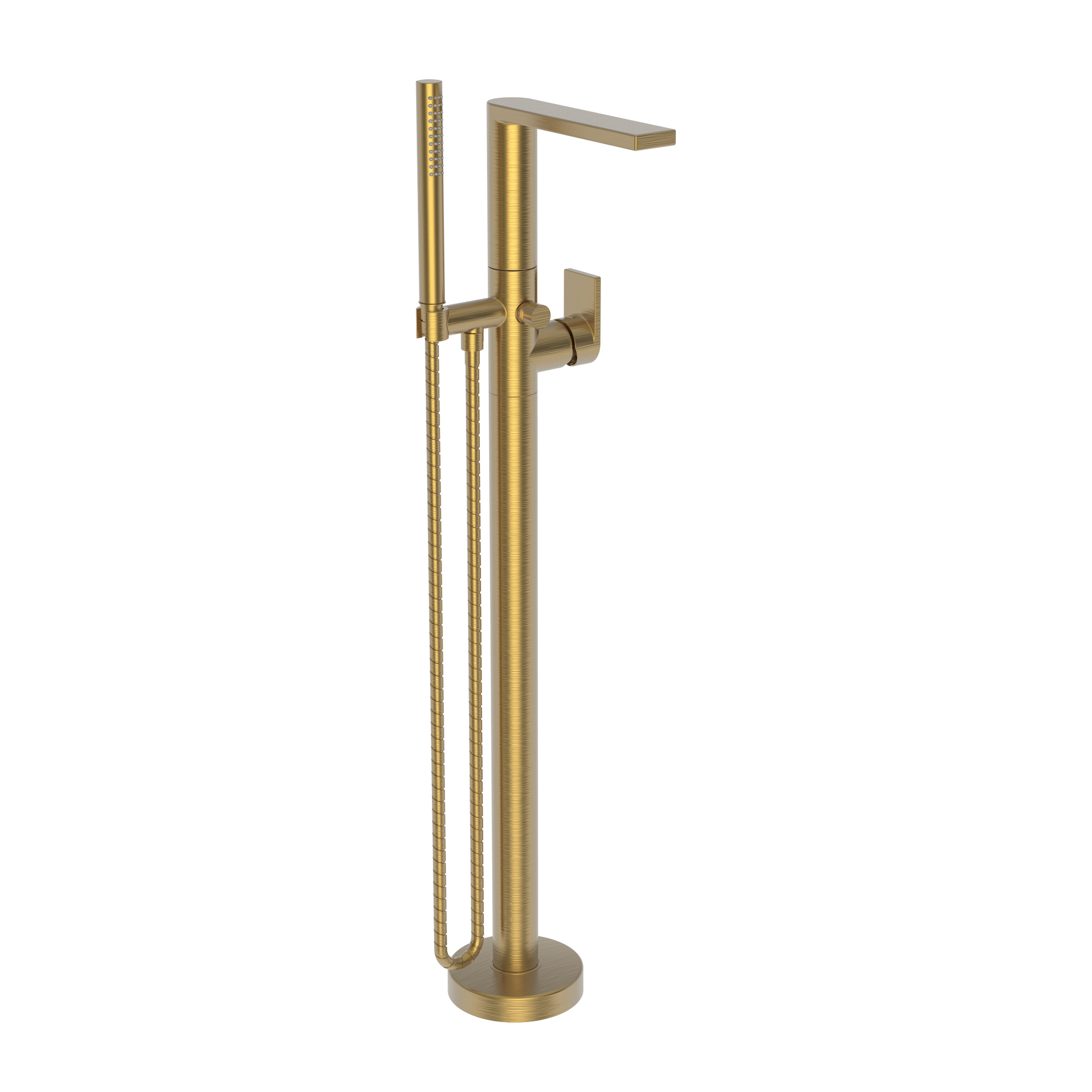 Newport Brass Skylar Exposed Tub and Hand Shower Set - Free Standing