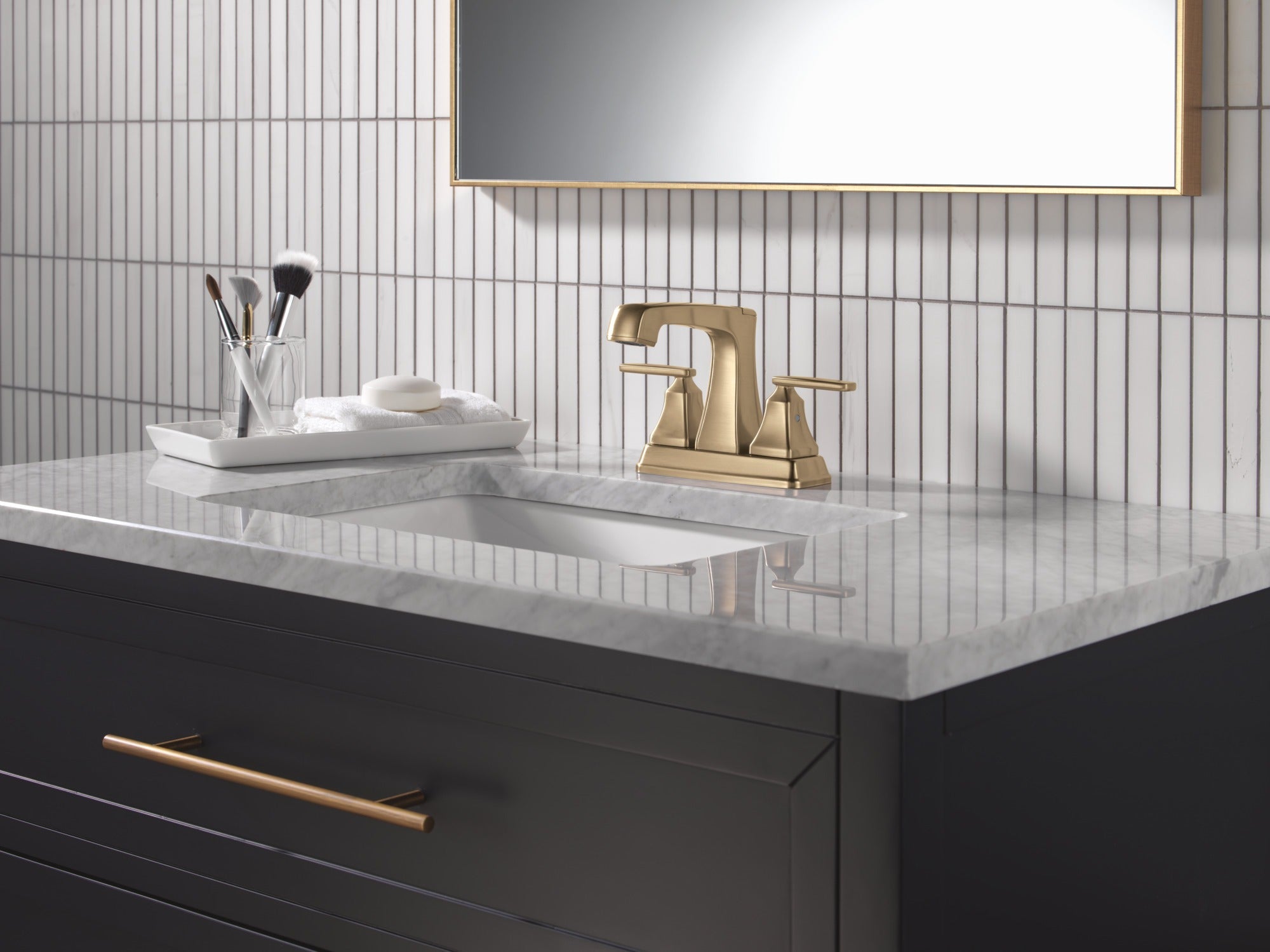 Delta Ashlyn® Two Handle Centerset Bathroom Faucet