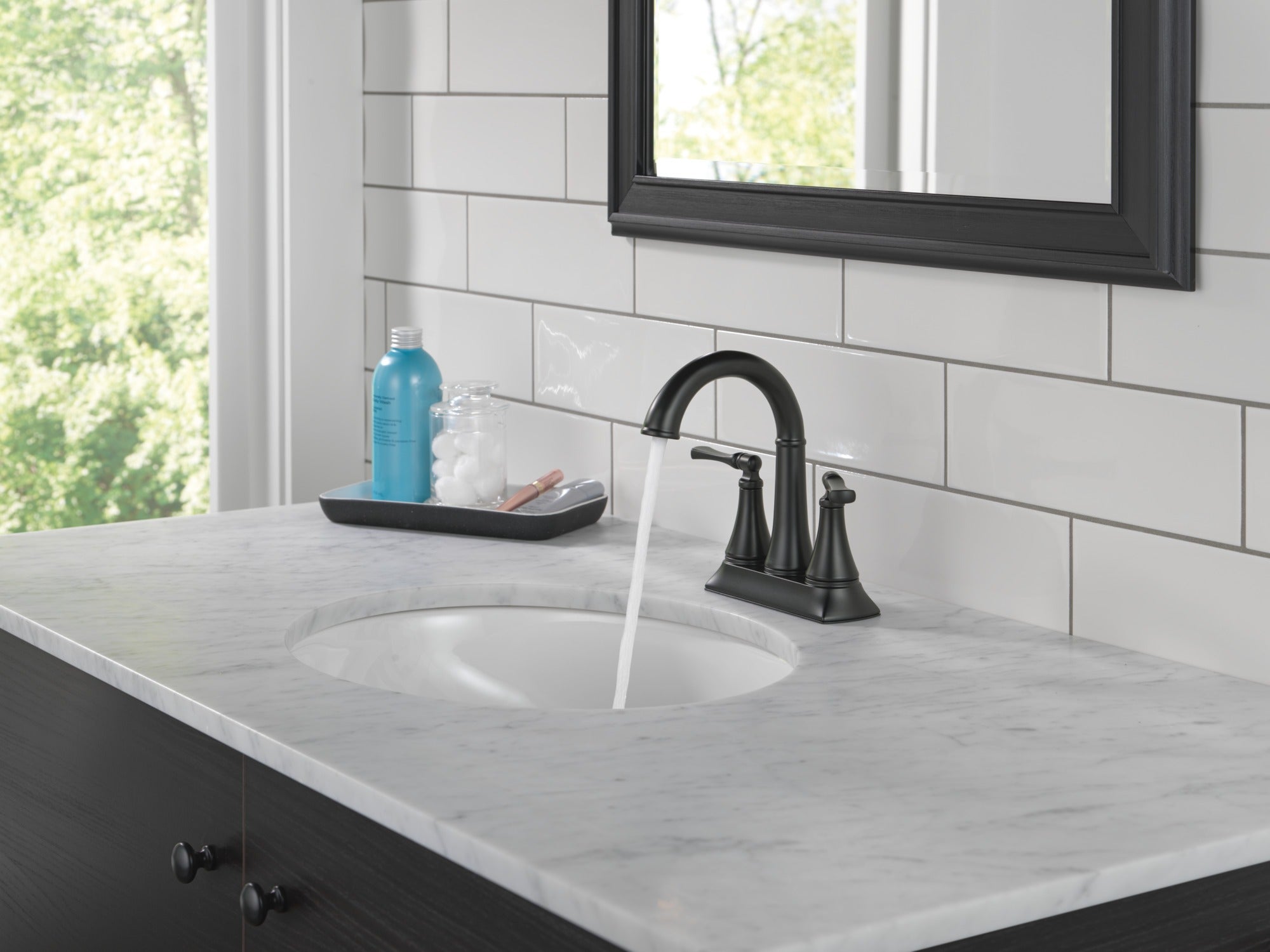Delta Archdale™ Two Handle Centerset Bathroom Faucet