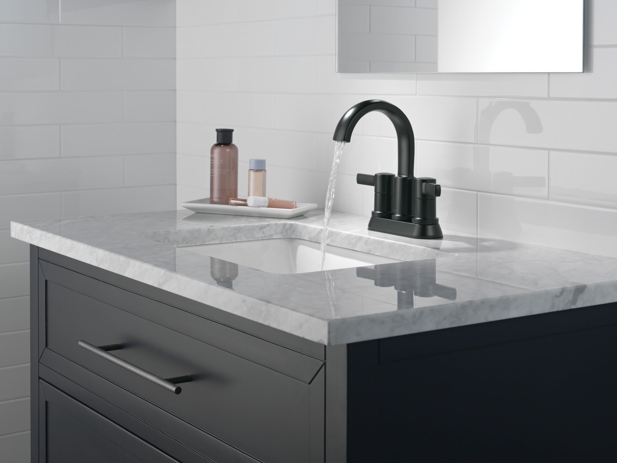 Delta Albion™ Two Handle Centerset Bathroom Faucet