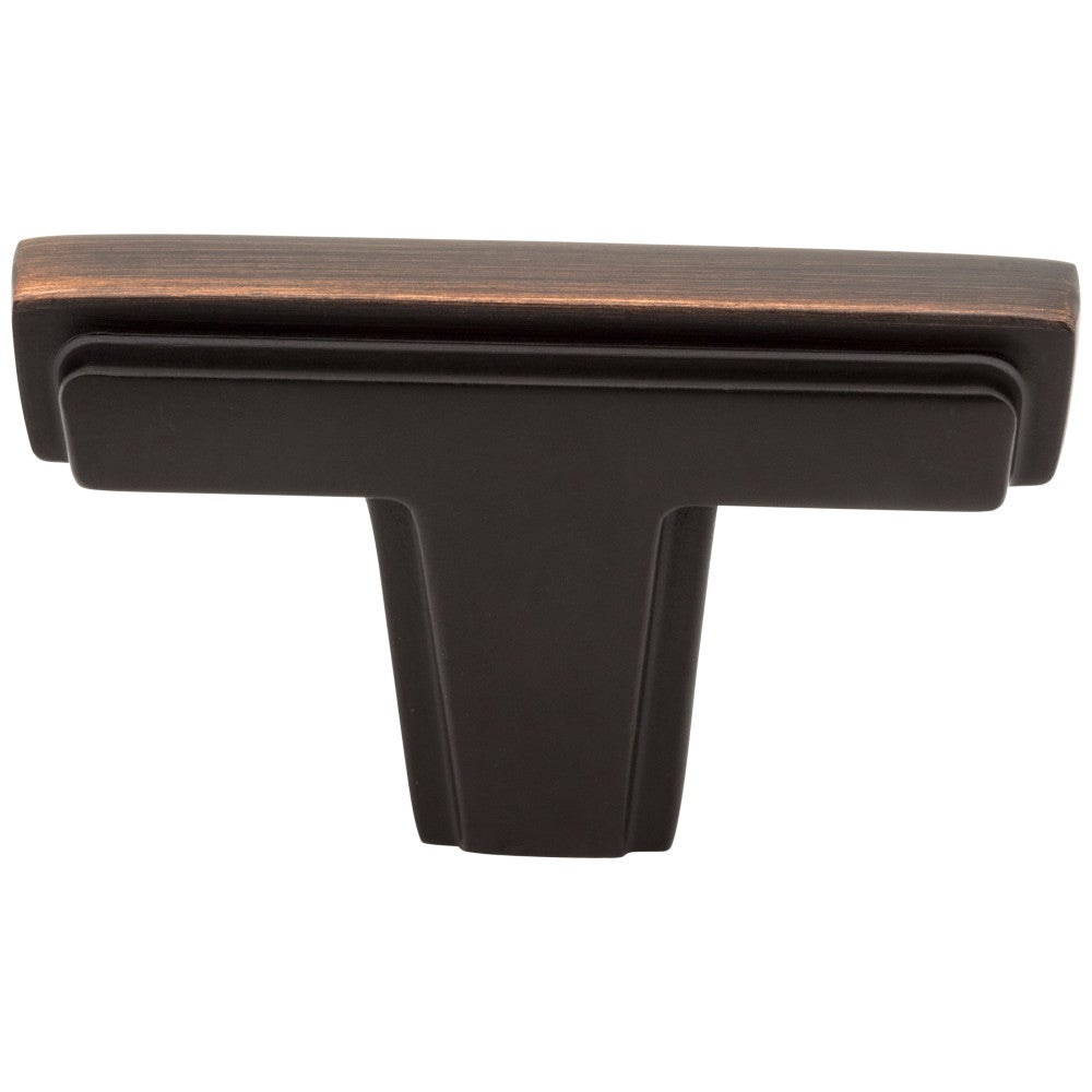 Hardware Resources 2" Polished Chrome Lexa Cabinet "T" Knob