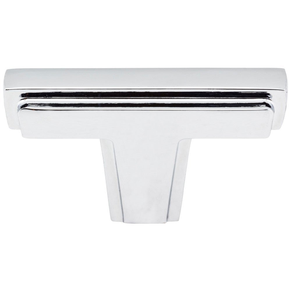 Hardware Resources 2" Polished Chrome Lexa Cabinet "T" Knob