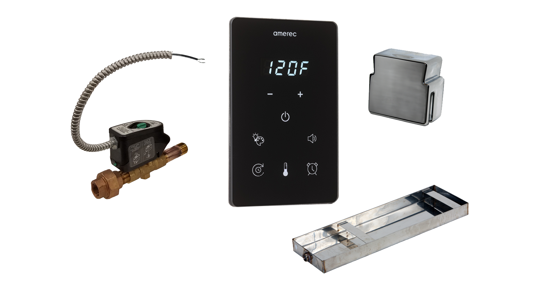 Amerec AK Glacier Control Package – K2 Wi-Fi Touchscreen Control (Multiple Finishes)