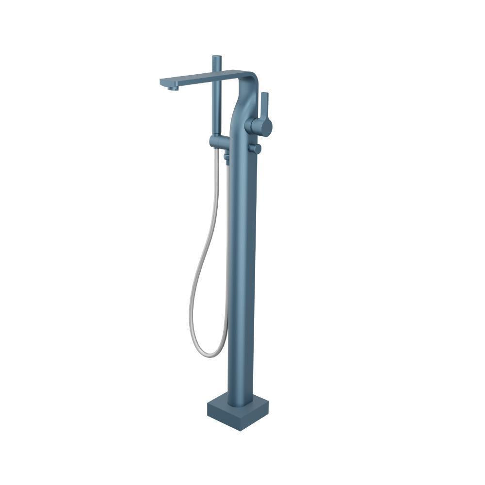 Flusso 260.1165 Freestanding Floor Mount Bathtub/Tub Filler With Hand Shower