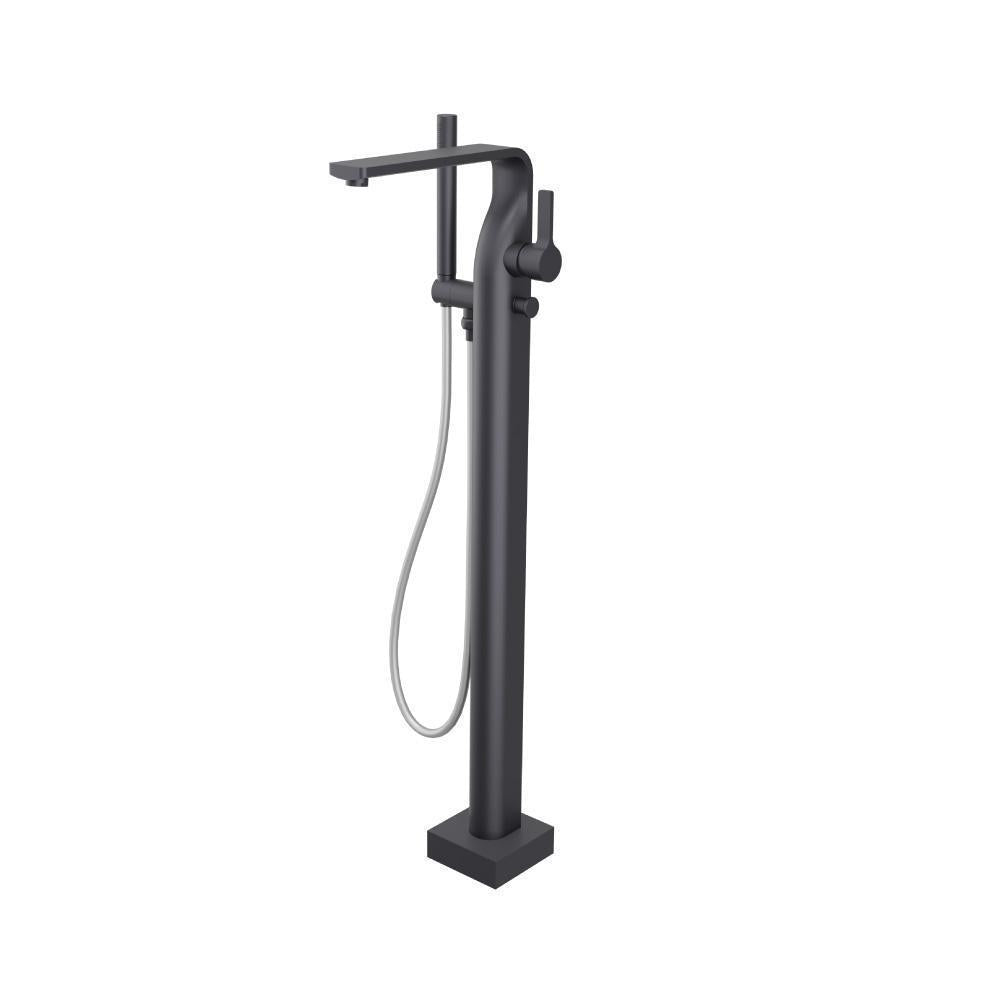 Flusso 260.1165 Freestanding Floor Mount Bathtub/Tub Filler With Hand Shower