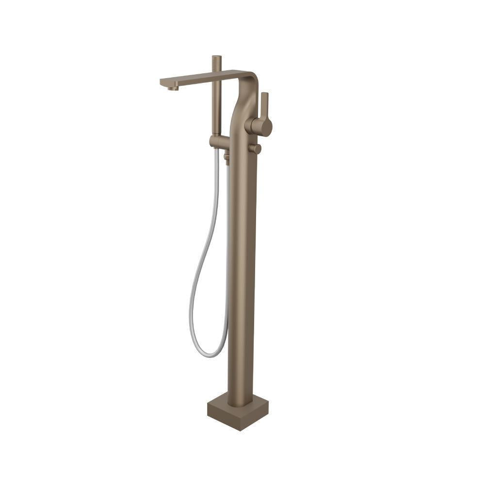 Flusso 260.1165 Freestanding Floor Mount Bathtub/Tub Filler With Hand Shower