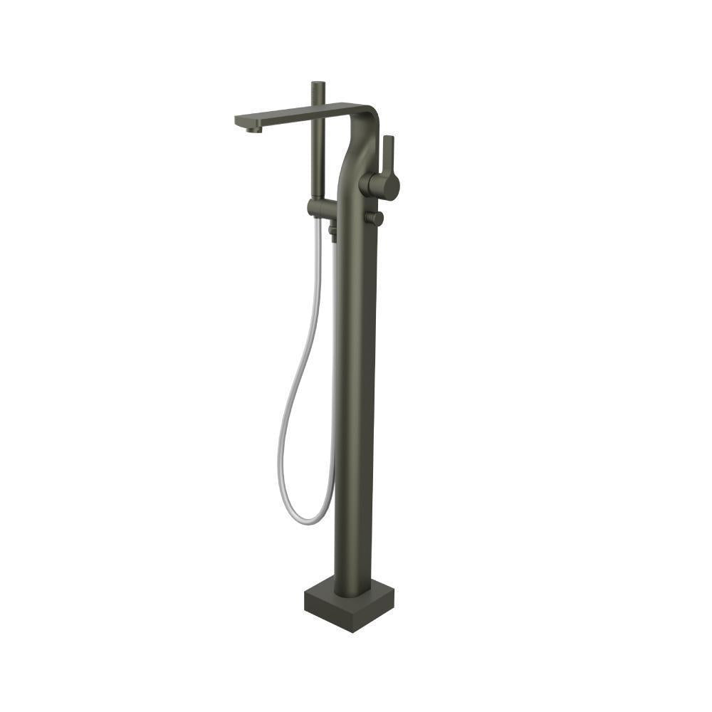Flusso 260.1165 Freestanding Floor Mount Bathtub/Tub Filler With Hand Shower