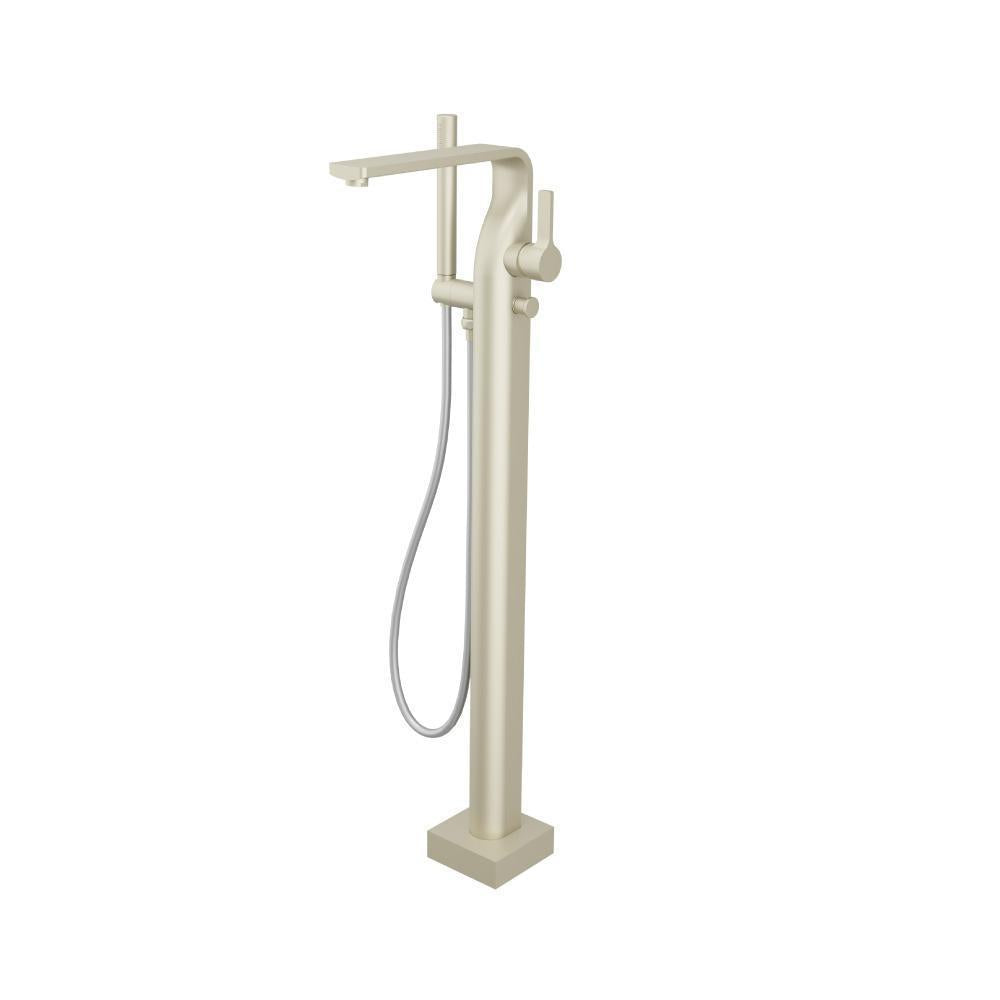 Flusso 260.1165 Freestanding Floor Mount Bathtub/Tub Filler With Hand Shower