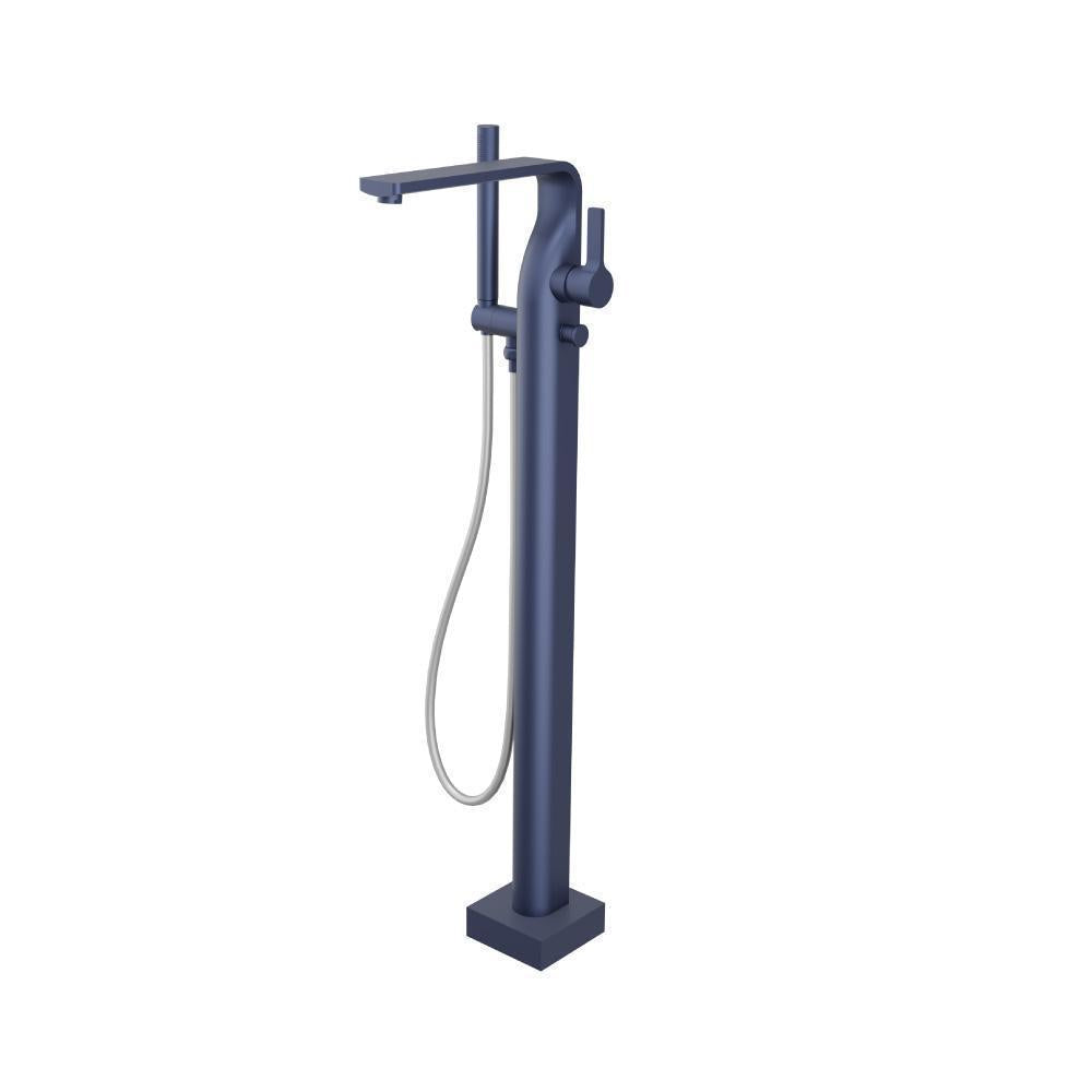 Flusso 260.1165 Freestanding Floor Mount Bathtub/Tub Filler With Hand Shower