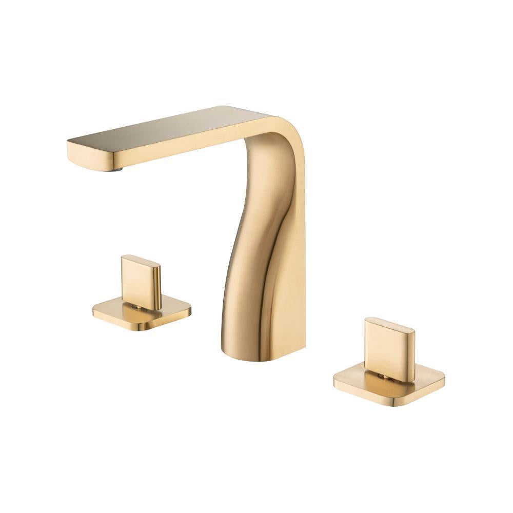 Flusso 260.2000 Three Hole 8" Widespread Two Handle Bathroom Faucet