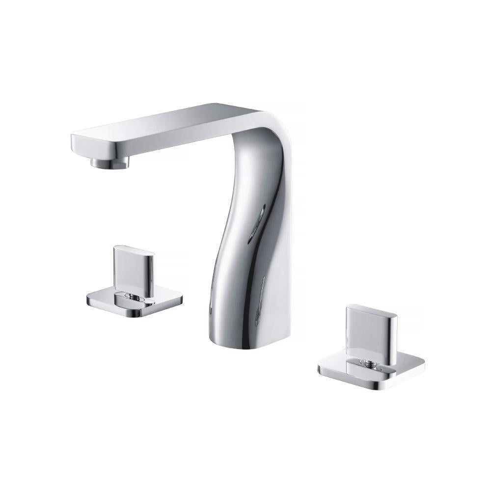 Flusso 260.2000 Three Hole 8" Widespread Two Handle Bathroom Faucet
