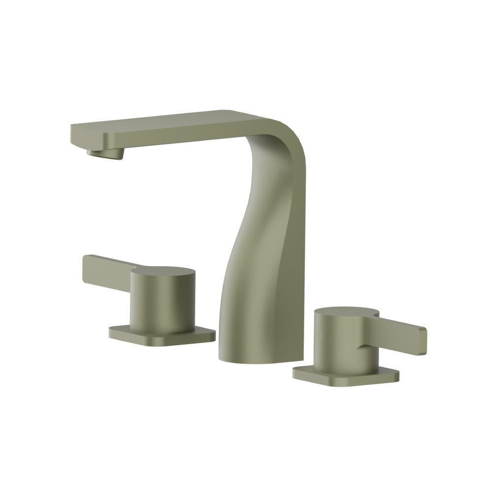 Flusso 260.2001 Three Hole 8" Widespread Two Handle Bathroom Faucet