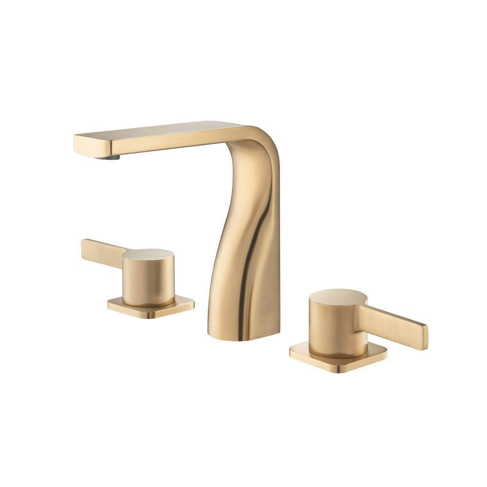 Flusso 260.2001 Three Hole 8" Widespread Two Handle Bathroom Faucet