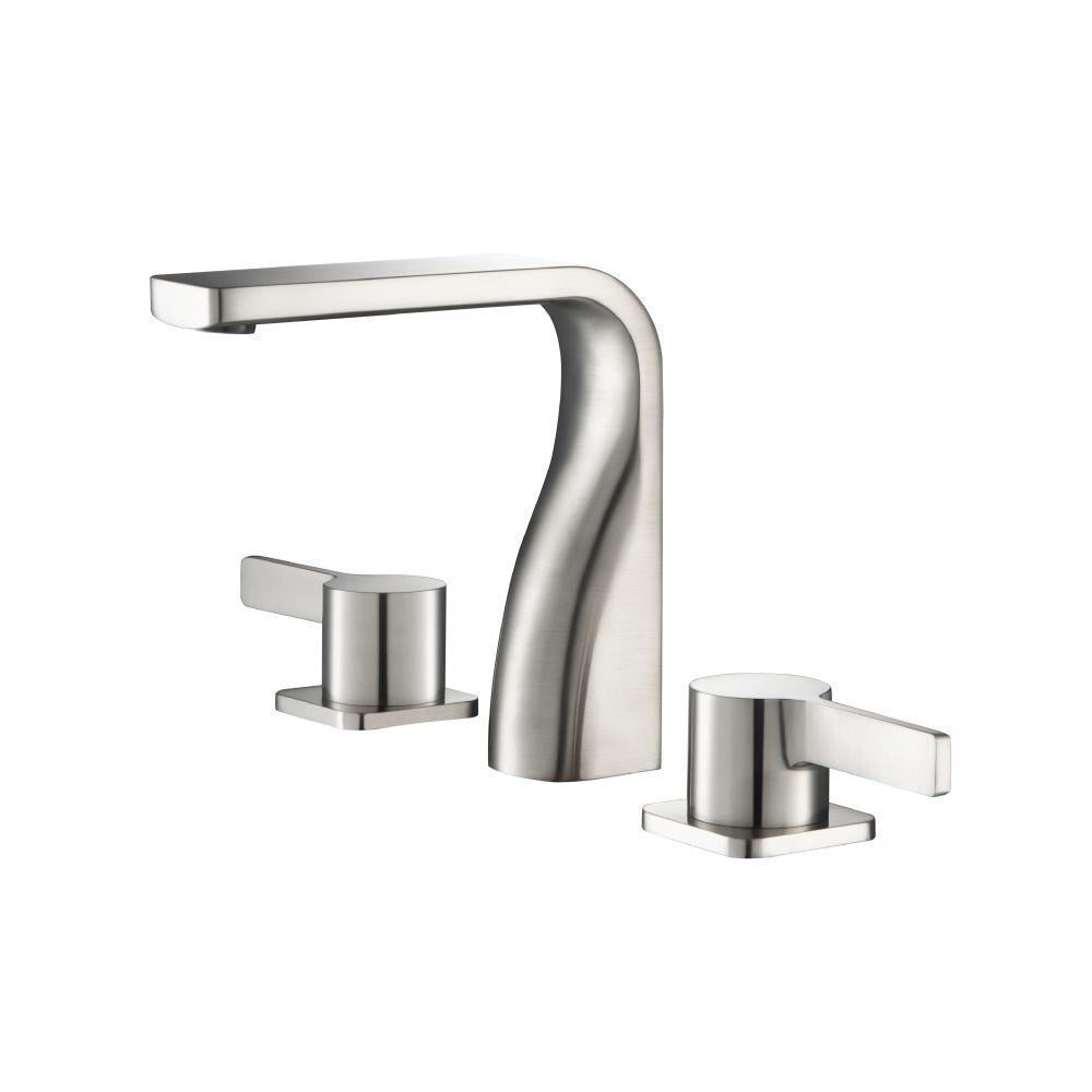 Flusso 260.2001 Three Hole 8" Widespread Two Handle Bathroom Faucet