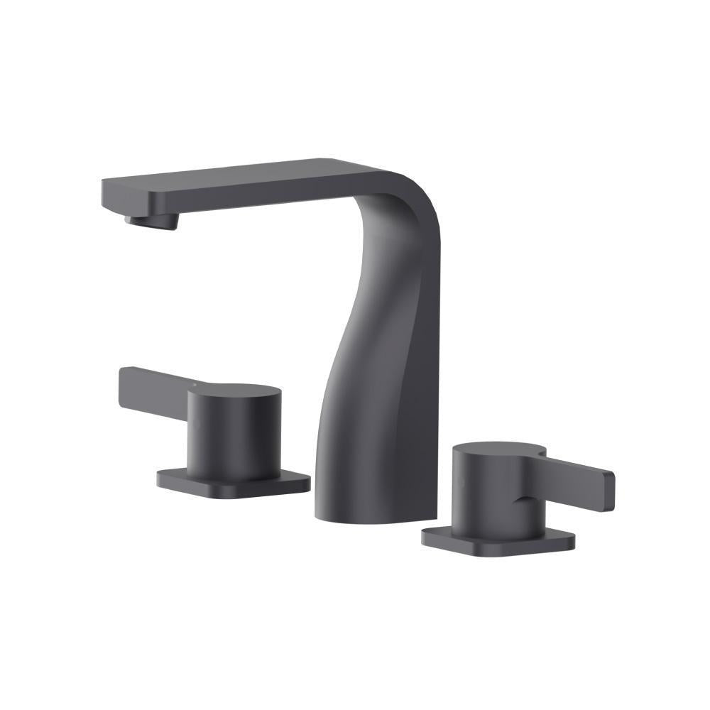 Flusso 260.2001 Three Hole 8" Widespread Two Handle Bathroom Faucet