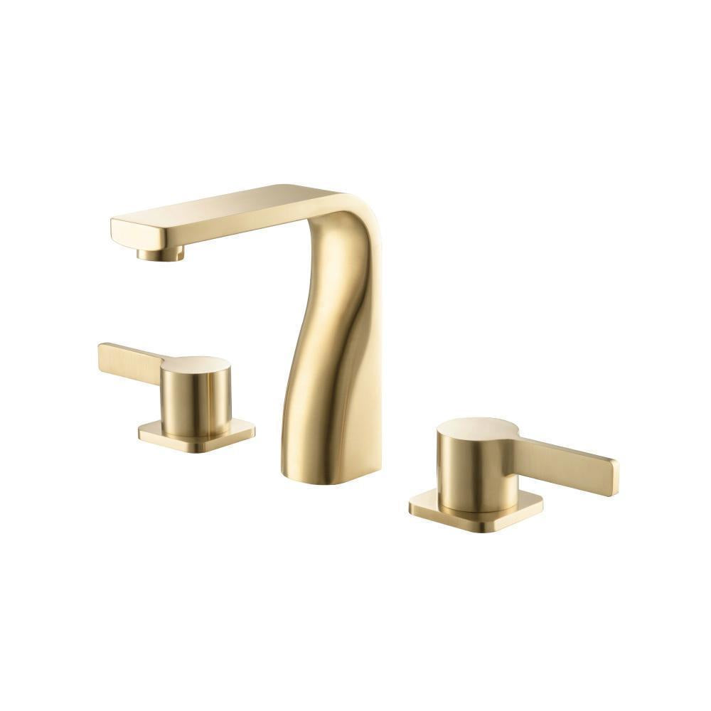 Flusso 260.2001 Three Hole 8" Widespread Two Handle Bathroom Faucet