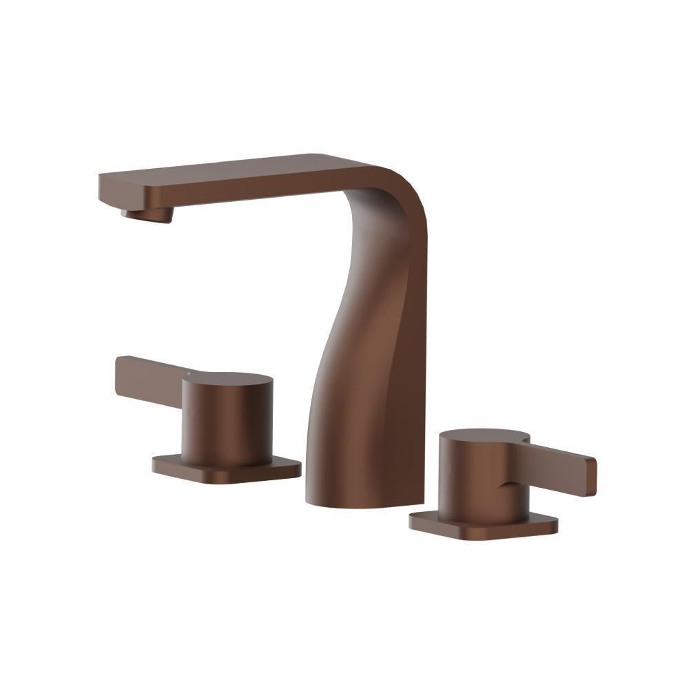 Flusso 260.2001 Three Hole 8" Widespread Two Handle Bathroom Faucet