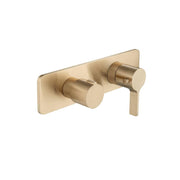 Flusso 260.2705 3/4" Horizontal Thermostatic Shower Valve & Trim - 3 Output