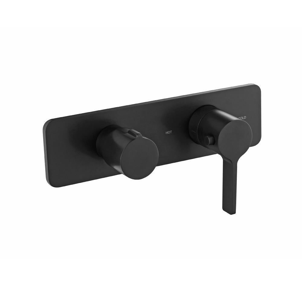 Flusso 260.2705 3/4" Horizontal Thermostatic Shower Valve & Trim - 3 Output