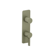 Flusso 260.2720 3/4" Horizontal Thermostatic Shower Valve & Trim - 1- Output