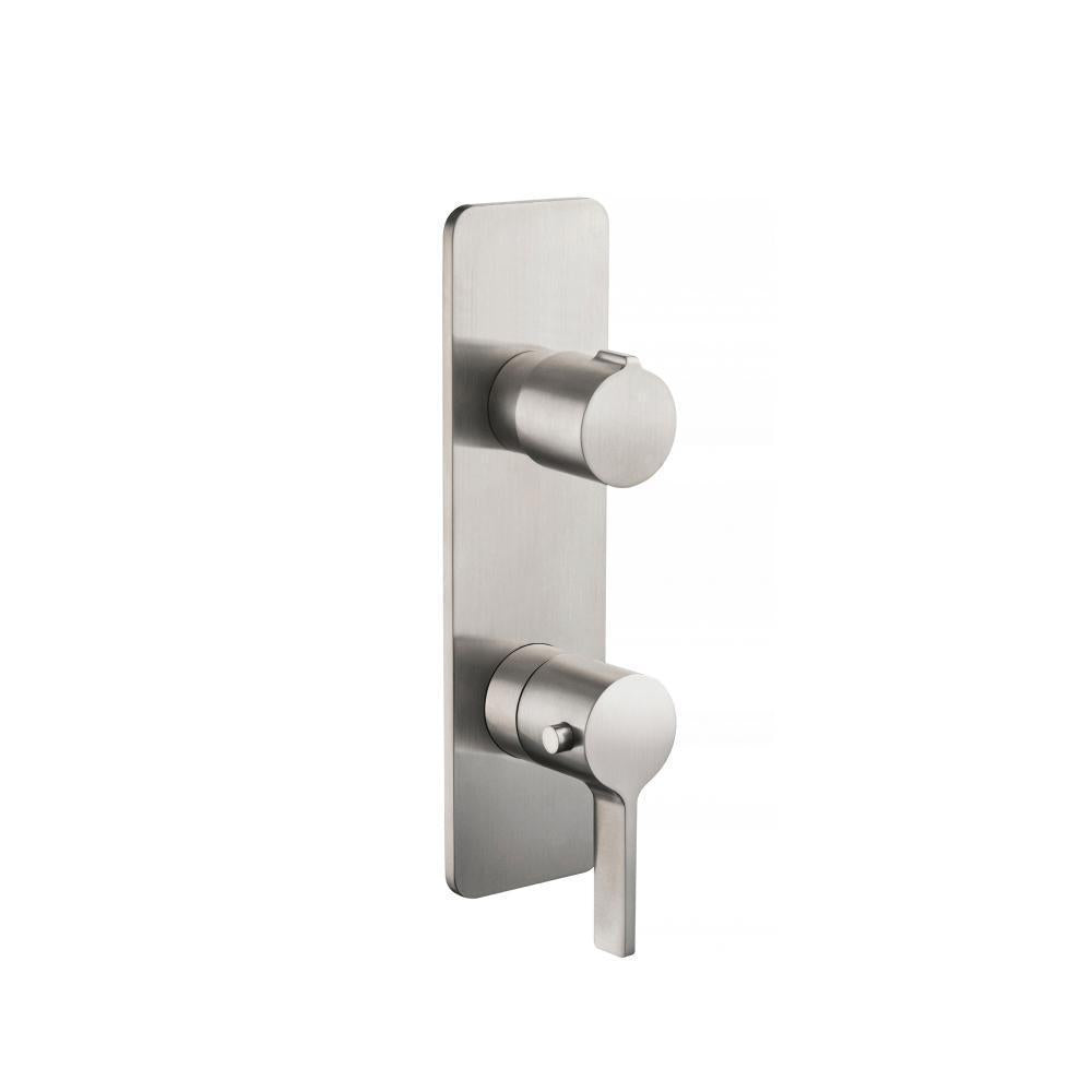 Flusso 260.2720 3/4" Horizontal Thermostatic Shower Valve & Trim - 1- Output