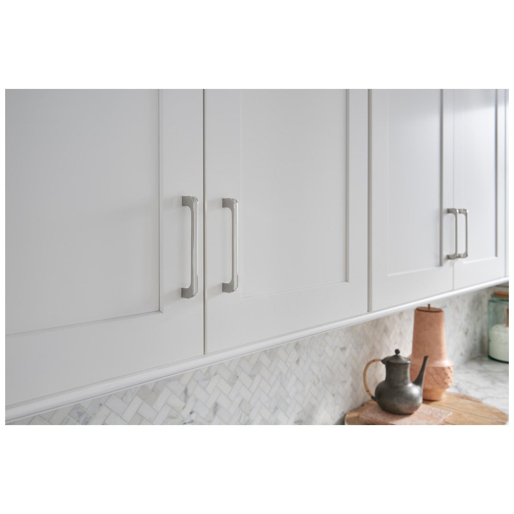 Hardware Resources 3" Center-to-Center Satin Nickel Alvar Cabinet Pull