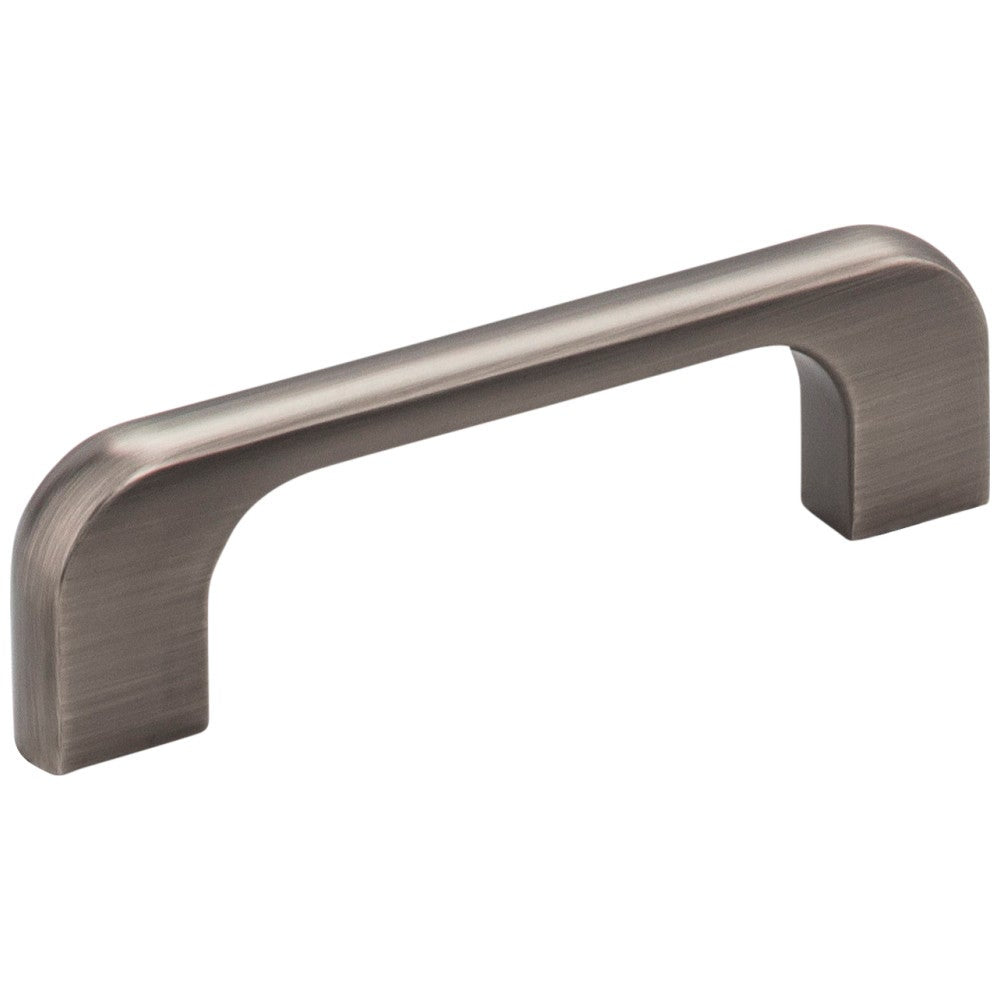 Hardware Resources 3" Center-to-Center Satin Nickel Alvar Cabinet Pull